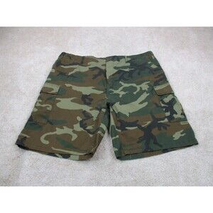 Rothco BDU Shorts Mens 2XL XXL Green Camo Cargo Woodland Camouflage Military